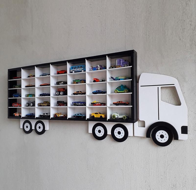 Truck Shelf For Toy Car