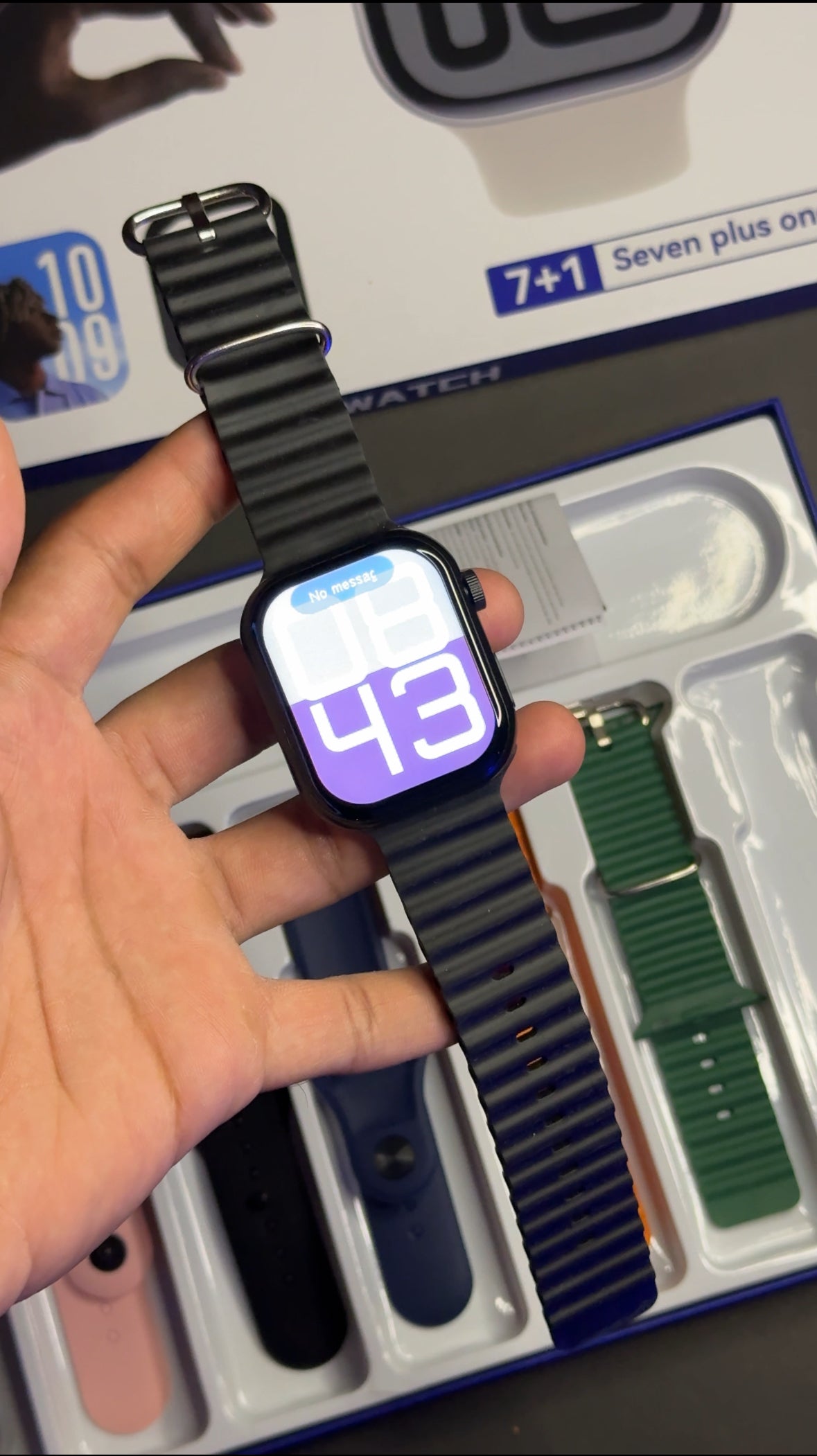 Series 10 Mk-X10 7in1 Strap Smart Watch