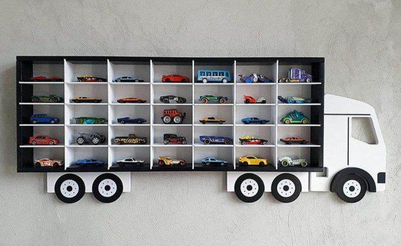 Truck Shelf For Toy Car
