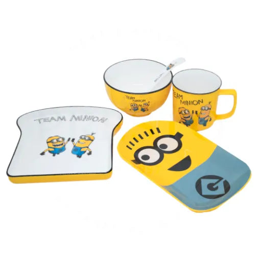 Minion Mania 5Piece Dining Gift Set