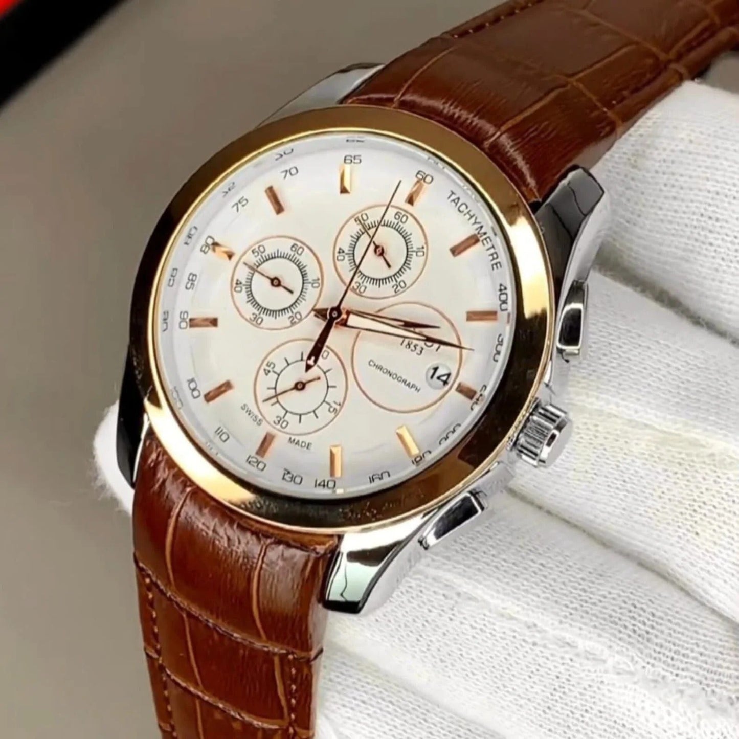 Chronogragh Working Vintage Style Watch