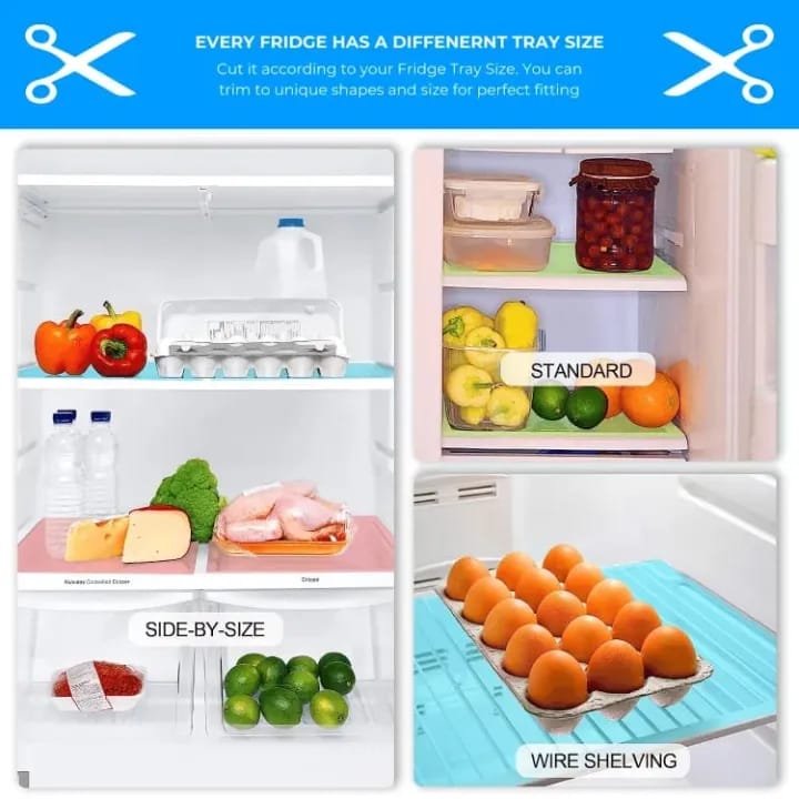 Refrigerator Liners Sheet Fridge Mats