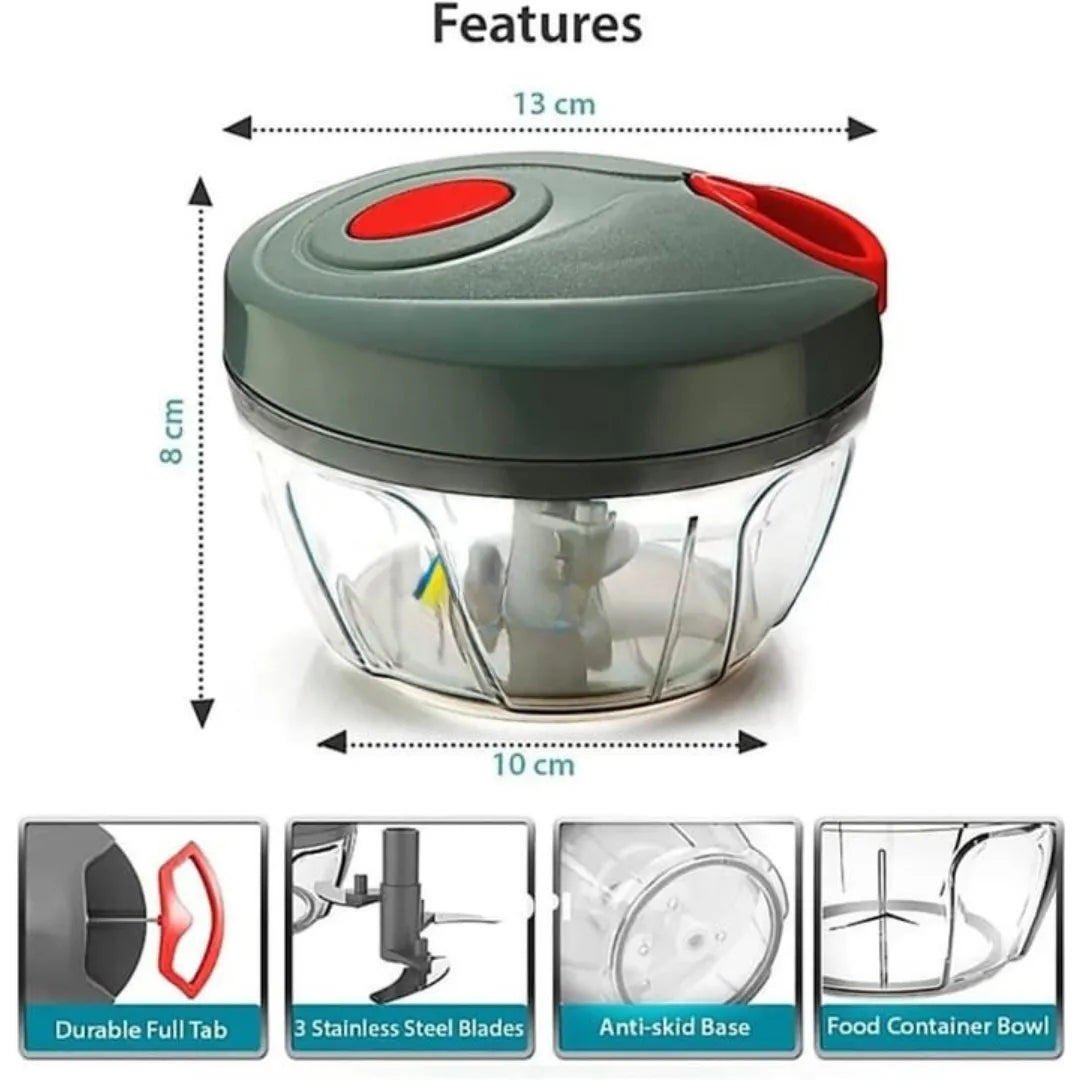 Atmad pK Manual Food Processor Vegetable Chopper