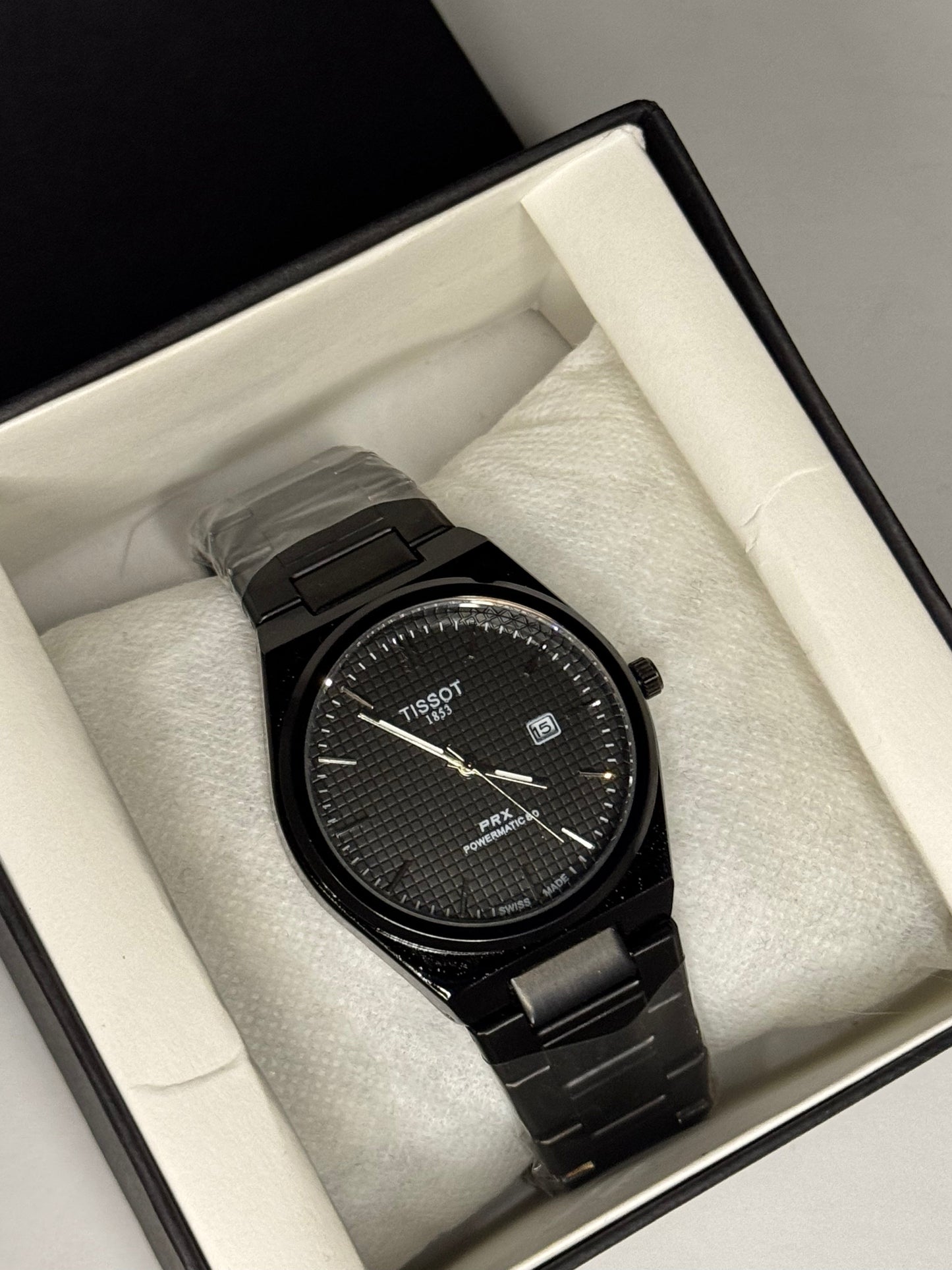 TSST PRX 1853 Two Tone White - Date Watch
