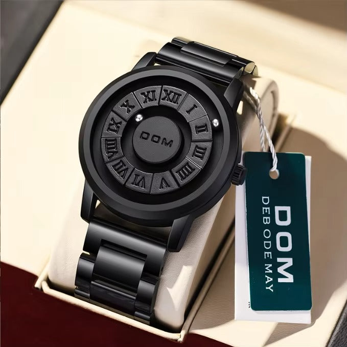 Magnetic Ball Dail Quartz Watch