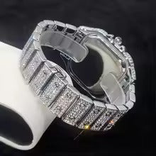 Premium Ice Moissanite Luxe Timepiece