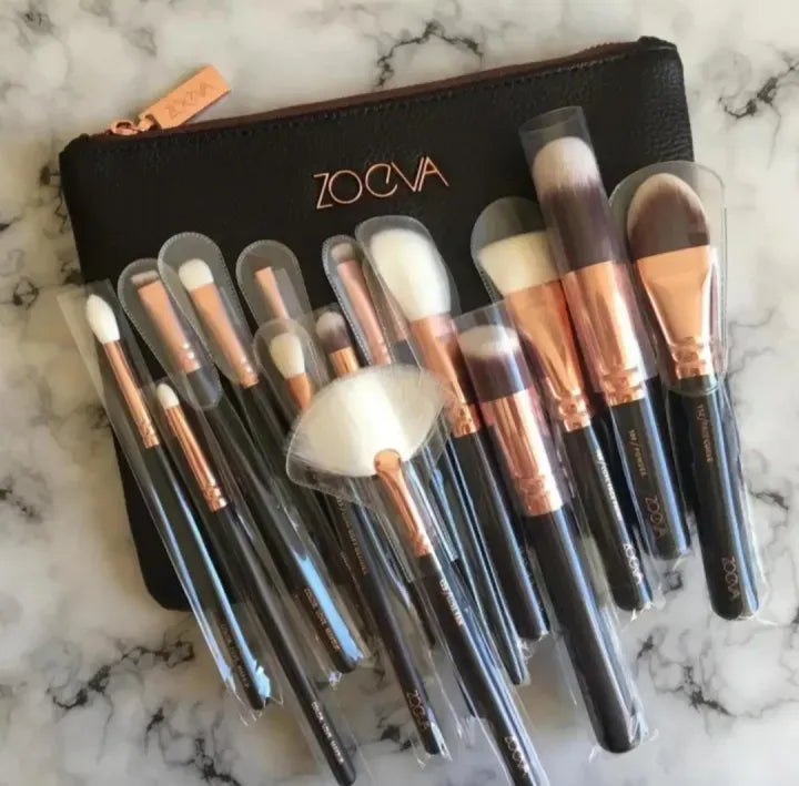 Makeup Brushes With Pouch