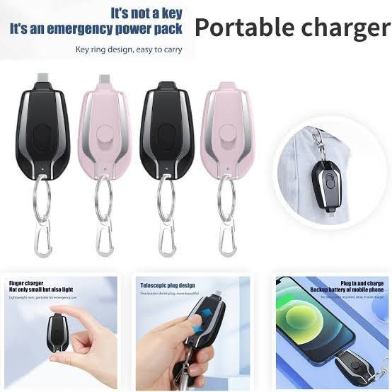 Emergency PowerBank Keychain